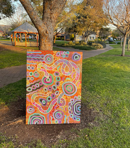 Rainbow Serpent by Tkeyah