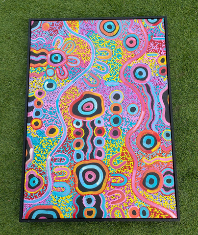 Opal Country by T'keyah (Painting)